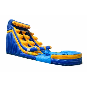 Tobogan Gonflabil Cu Piscină Tsunami