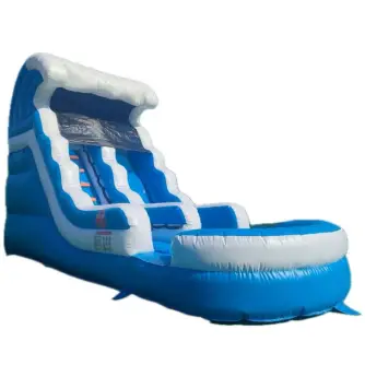 Topogan Cu Piscină Blue Wave