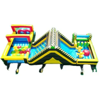 Spațiu Joacă Cu Tobogan Gonflabil Escalada