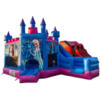Tobogan Gonflabil Cu Spațiu Joacă Elsa