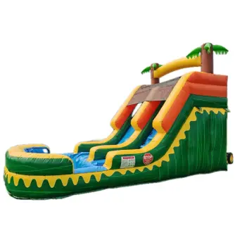 Tobogan Gonflabil Cu Piscină Jungla