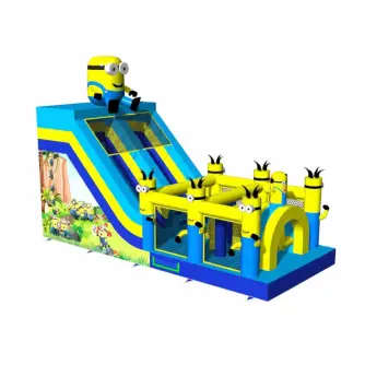 Tobogan Gonflabil Funny Yellow Adventure