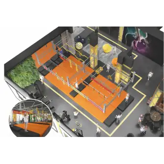 Ansamblu de joacă parcurs obstacole BH25-138