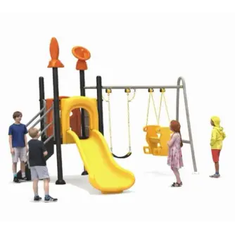 Ansamblu de joacă compact cu leagăne BH25-23801