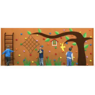Traseu de joacă tip perete de cățărare pentru copii BNL154-1