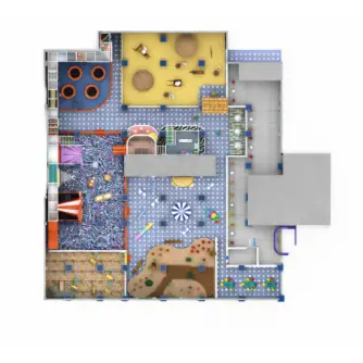 Loc de joacă modular interior EP-ISP043