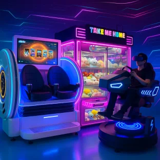 Aparate arcade si realitate virtuala 9D